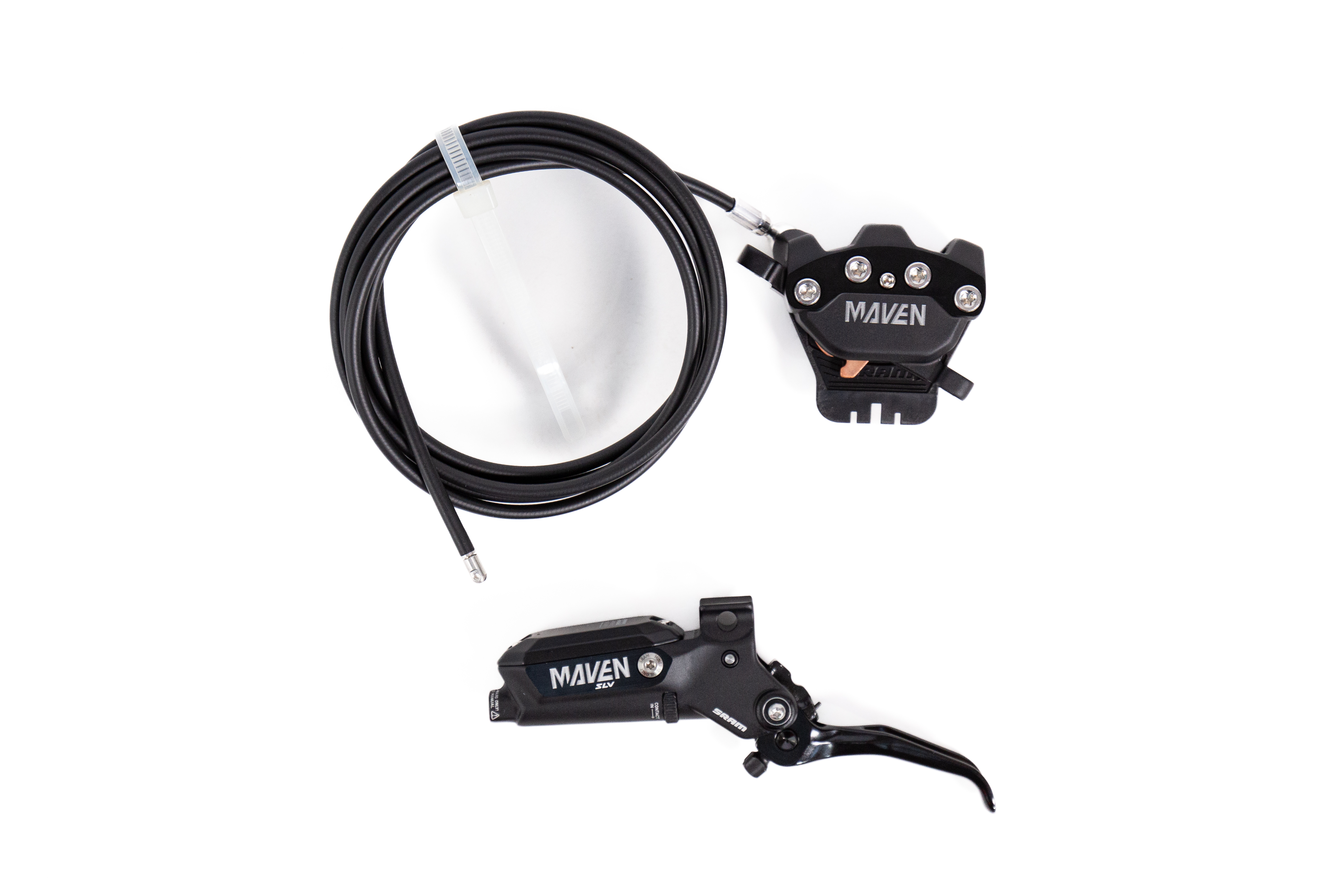 SRAM Maven Silver Stealth schwarz Scheibenbremse Hinterrad