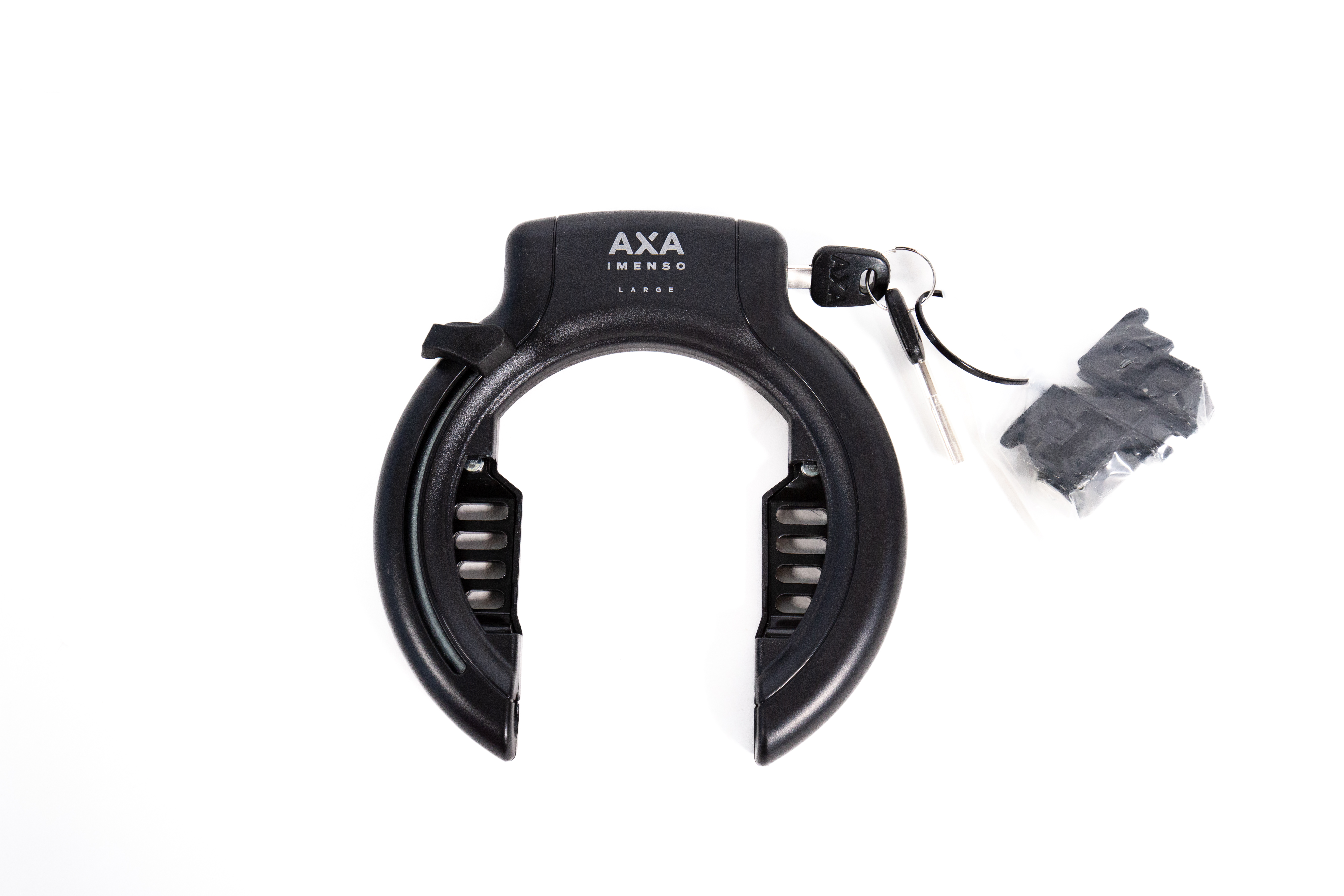 AXA Imenso L Rahmenschloss Schlüssel abziehbar schwarz