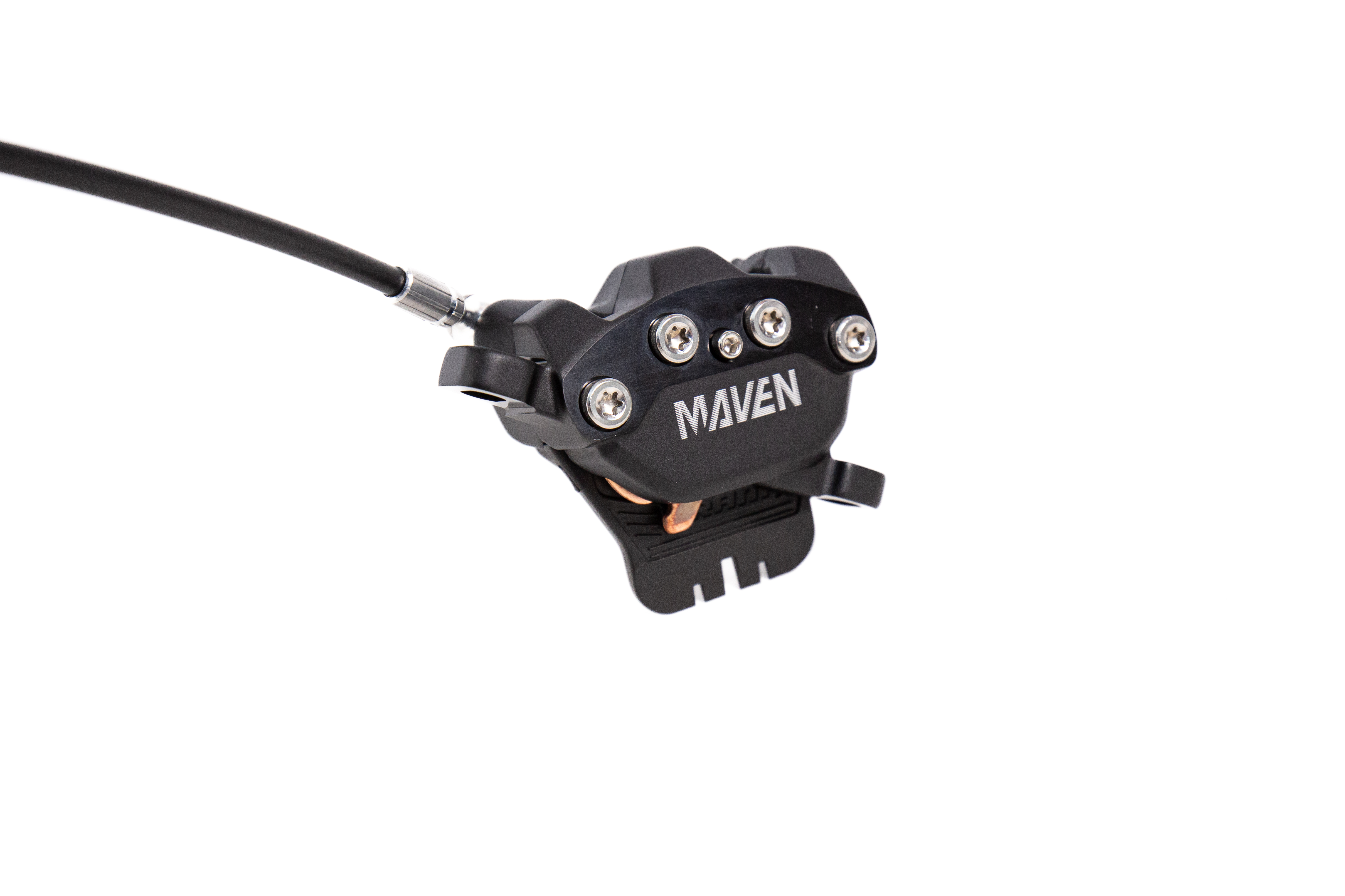 SRAM Maven Silver Stealth schwarz Scheibenbremse Vorderrad